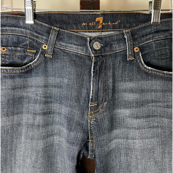 🛍 7 for all mankind LIKE NEW Long legs boot cut jeans - Picture 5 of 7